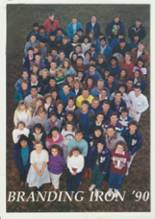 Mason High School 1990 yearbook cover photo