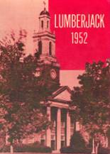R.A. Long High School 1952 yearbook cover photo