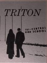 Tri-Central High School 1975 yearbook cover photo