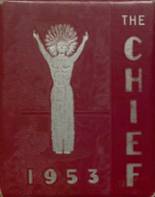 1953 Meredosia Chambersburg High School Yearbook from Meredosia, Illinois cover image