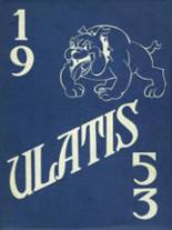 Vacaville High School 1953 yearbook cover photo