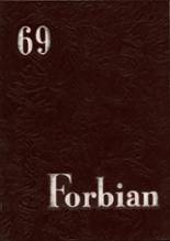 Forbes High School 1969 yearbook cover photo