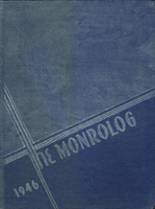 Monroe High School 1946 yearbook cover photo