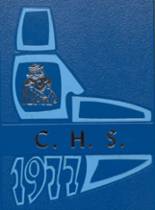 Claflin High School 1977 yearbook cover photo