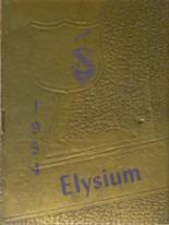 1954 Blissfield High School Yearbook from Blissfield, Michigan cover image