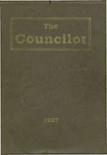 Council Grove High School 1927 yearbook cover photo