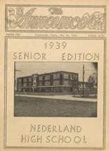1939 Nederland High School Yearbook from Nederland, Texas cover image