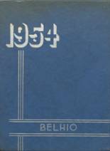 Belpre High School 1954 yearbook cover photo