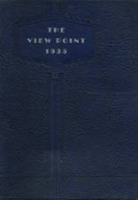 College View High School 1935 yearbook cover photo