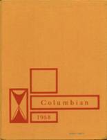 Columbian High School 1968 yearbook cover photo
