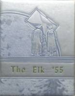 Elkhorn High School 1955 yearbook cover photo