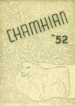 Chamblee High School 1952 yearbook cover photo