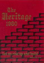 1980 Heritage Hall Christian High School Yearbook from Muncie, Indiana cover image
