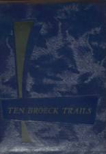Franklinville-Ten Broeck Academy 1958 yearbook cover photo