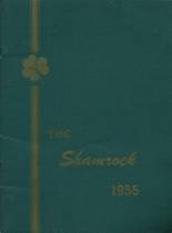 St. Patrick's High School 1955 yearbook cover photo