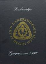 1996 Lakeridge High School Yearbook from Lake oswego, Oregon cover image