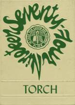 Western Michigan Christian High School 1974 yearbook cover photo