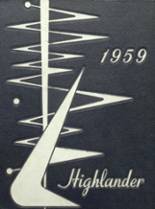 Scott High School 1959 yearbook cover photo