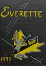 Everest High School 1959 yearbook cover photo