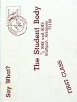 Stuttgart High School 1990 yearbook cover photo