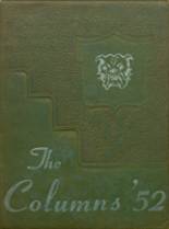 Meadville High School 1952 yearbook cover photo