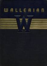 Waller High School 1938 yearbook cover photo