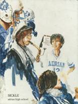 Adrian High School 1981 yearbook cover photo
