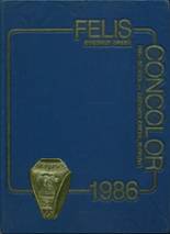 Coconut Creek High School 1986 yearbook cover photo