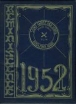 1952 St. Andre High School Yearbook from Biddeford, Maine cover image