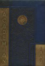 Holy Family Academy 1943 yearbook cover photo
