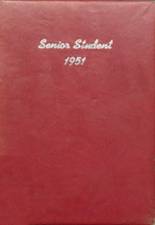 Brazil High School 1951 yearbook cover photo