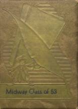 1953 Midway High School Yearbook from Kingston, Tennessee cover image