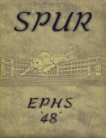 El Paso High School 1948 yearbook cover photo