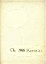 Kent City High School 1966 yearbook cover photo