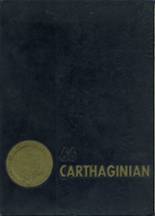 Carthage High School 1966 yearbook cover photo