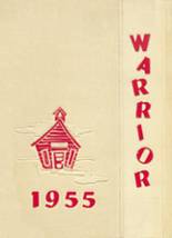 Washington High School 1955 yearbook cover photo