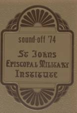 St. John's Military High School 1974 yearbook cover photo