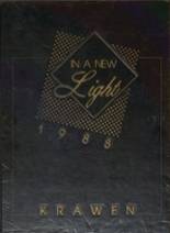 Newark High School 1988 yearbook cover photo