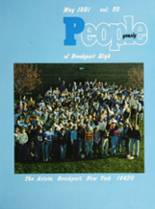 Brockport High School 1981 yearbook cover photo