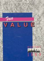 Glencoe High School 1989 yearbook cover photo