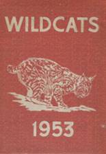 Stokes Township High School 1953 yearbook cover photo