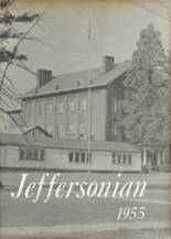 Jefferson-Morgan High School 1955 yearbook cover photo