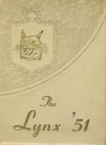 Spearman High School 1951 yearbook cover photo