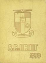 St. Paul High School 1959 yearbook cover photo
