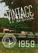 Hammondsport High School 1959 yearbook cover photo