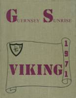 Guernsey - Sunrise High School 1971 yearbook cover photo
