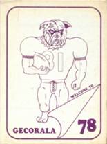 Geneva County High School 1978 yearbook cover photo