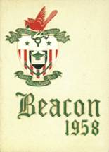 Miami Edison Senior High School 1958 yearbook cover photo