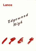 Edgewood High School 1989 yearbook cover photo