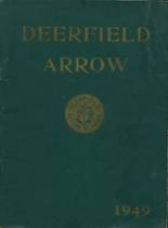 Deerfield High School 1949 yearbook cover photo